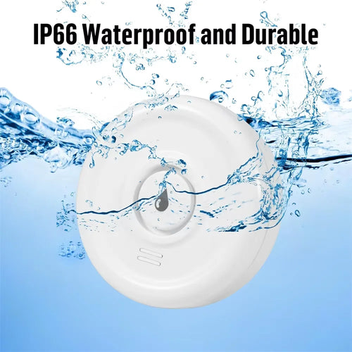 Detector de Fugas de Agua KERUI WiFi — Alarma 100dB con Tuya para Seguridad del Hogar