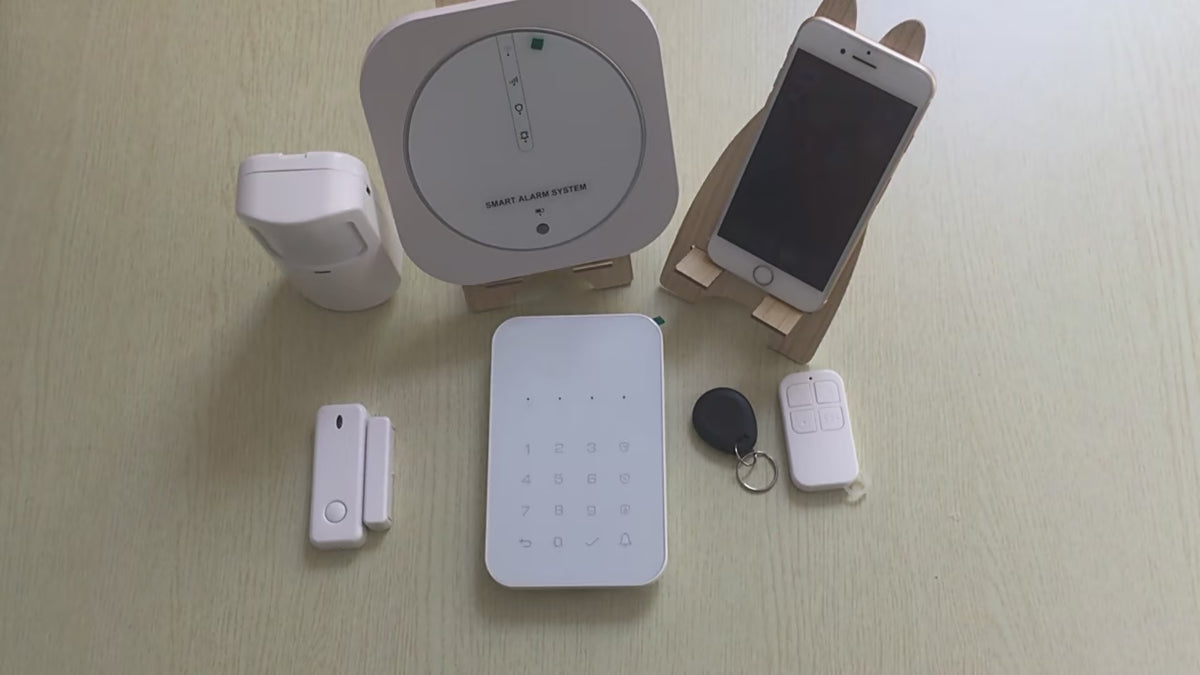 Sistema de Alarma de Seguridad Inteligente WiFi + GSM